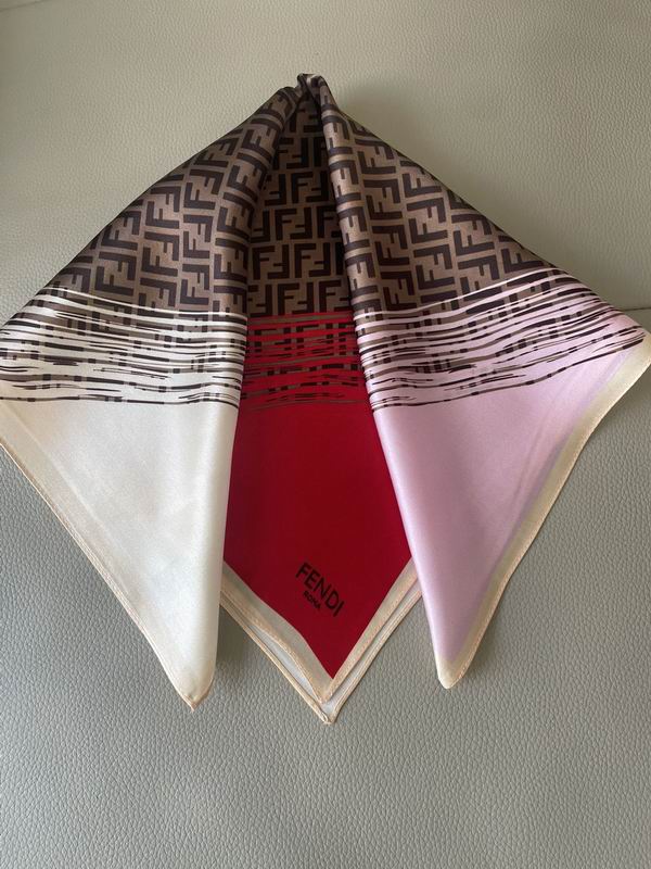 Fendi silk scarf 53X53cm E07 (3)